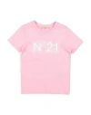 N°21 Toddler T-shirt Pink Size 6 Cotton In Pink