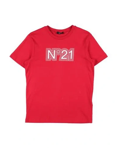 N°21 Toddler T-shirt Red Size 6 Cotton In Red