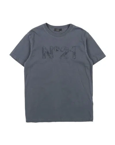 N°21 Babies' Toddler T-shirt Steel Grey Size 6 Cotton In Gray