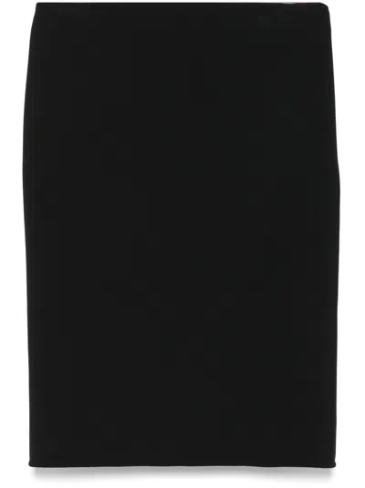 N°21 TWILL-WEAVE MIDI SKIRT