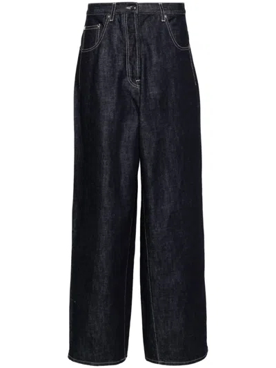 N°21 Wide-leg Jeans In Blue