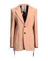 N°21 Woman Blazer Camel Size 10 Polyester, Elastane In Beige
