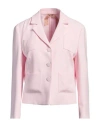 N°21 Woman Blazer Pink Size 8 Viscose, Acetate In Pink