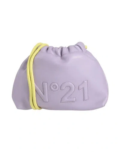 N°21 Woman Cross-body Bag Lilac Size - Leather In Purple