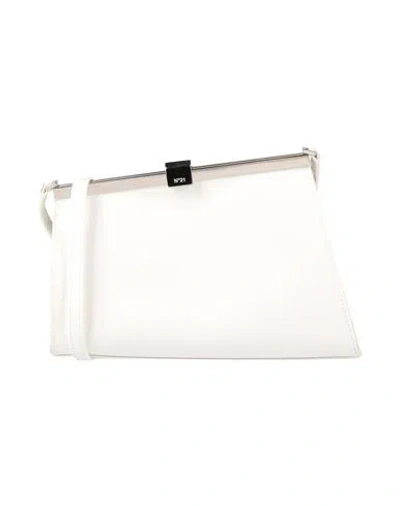 N°21 Woman Cross-body Bag White Size - Soft Leather