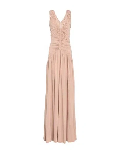 N°21 Woman Maxi Dress Blush Size 4 Viscose, Polyester, Elastane In Pink