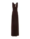 N°21 Woman Maxi Dress Brown Size 4 Viscose, Polyester, Elastane In Brown