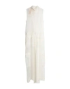 N°21 WOMAN MAXI DRESS WHITE SIZE 6 SILK