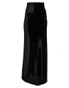 N°21 Woman Maxi Skirt Black Size 6 Polyester, Elastane