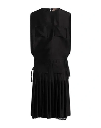 N°21 Woman Midi Dress Black Size 8 Viscose