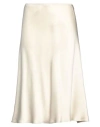 N°21 Woman Midi Skirt Beige Size 4 Viscose In Beige
