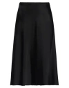 N°21 Woman Midi Skirt Black Size 2 Viscose