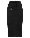 N°21 Woman Midi Skirt Black Size 4 Cotton