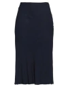 N°21 Woman Midi Skirt Midnight Blue Size 4 Viscose