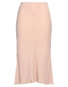 N°21 Woman Midi Skirt Pastel Pink Size 4 Viscose