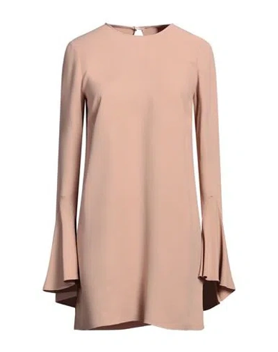 N°21 Woman Mini Dress Blush Size 10 Acetate, Viscose In Pink