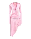 N°21 Woman Mini Dress Pink Size 6 Viscose In Pink