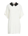 N°21 Woman Mini Dress White Size 6 Acetate, Silk