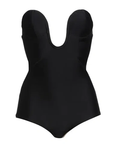 N°21 Woman One-piece Swimsuit Black Size S Polyamide, Elastane