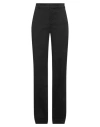 N°21 Woman Pants Black Size 6 Polyester, Wool, Elastane In Black