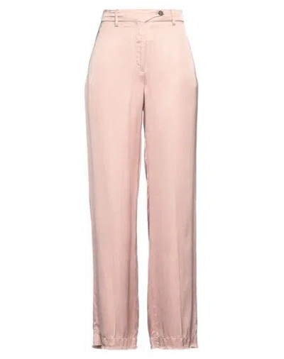 N°21 Woman Pants Blush Size 4 Viscose In Pink