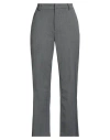 N°21 Woman Pants Grey Size 10 Polyester, Wool, Elastane