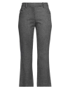 N°21 Woman Pants Grey Size 8 Wool, Lyocell, Polyamide In Grey