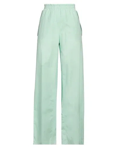 N°21 Woman Pants Light Green Size 4 Cotton