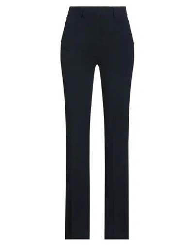 N°21 WOMAN PANTS MIDNIGHT BLUE SIZE 4 ACETATE, VISCOSE