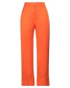 N°21 Woman Pants Orange Size 6 Viscose In Orange