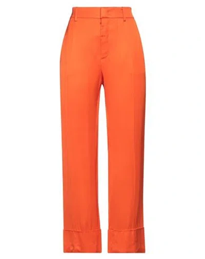 N°21 Woman Pants Orange Size 6 Viscose