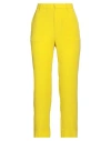 N°21 Woman Pants Yellow Size 6 Acetate, Silk