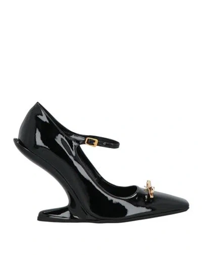 N°21 Woman Pumps Black Size 8 Leather In Multi