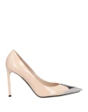 N°21 Woman Pumps Blush Size 6 Soft Leather In Pink