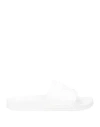 N°21 Woman Sandals White Size 8 Rubber