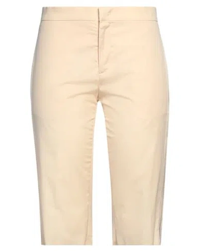 N°21 Woman Shorts & Bermuda Shorts Beige Size 4 Cotton