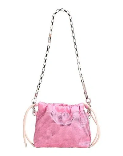 N°21 Woman Shoulder Bag Fuchsia Size - Textile Fibers In Pink