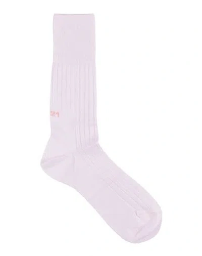 N°21 Woman Socks & Hosiery Pink Size L Cotton, Polyamide