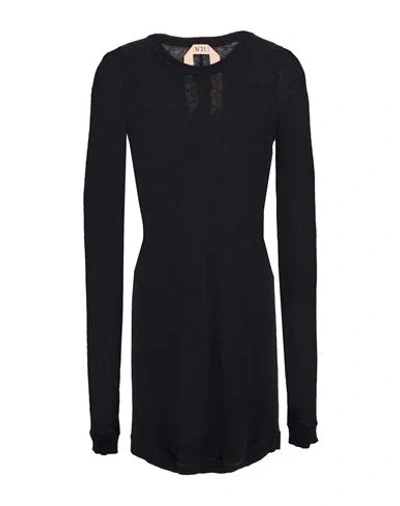 N°21 Woman Sweater Black Size 6 Polyamide, Alpaca Wool, Wool