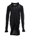 N°21 Woman Sweater Black Size 8 Mohair Wool, Polyamide, Wool In Black