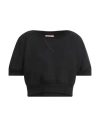 N°21 Woman Sweatshirt Black Size 10 Cotton In Black