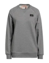 N°21 Woman Sweatshirt Grey Size Xl Cotton In Grey