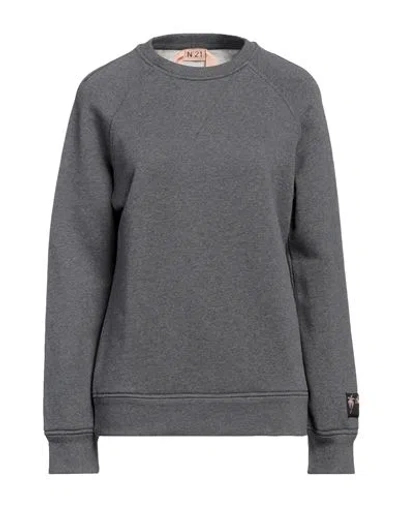 N°21 Woman Sweatshirt Grey Size Xl Cotton