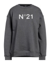 N°21 Woman Sweatshirt Grey Size Xl Cotton