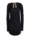 N°21 Woman T-shirt Black Size 8 Cotton In Black