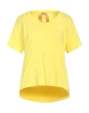 N°21 Woman T-shirt Yellow Size 2 Cotton In Yellow
