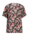N°21 Woman Top Black Size 6 Viscose In Black