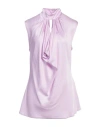 N°21 Woman Top Lilac Size 8 Viscose In Pink