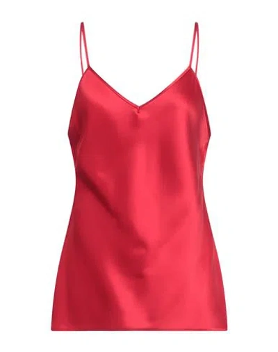 N°21 Woman Top Red Size 10 Viscose
