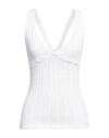 N°21 Woman Top White Size 10 Viscose, Polyester